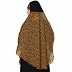 Instant Ready-to-wear Prayer Hijab - Mustard Print